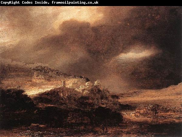 Rembrandt Peale Stormy Landscape